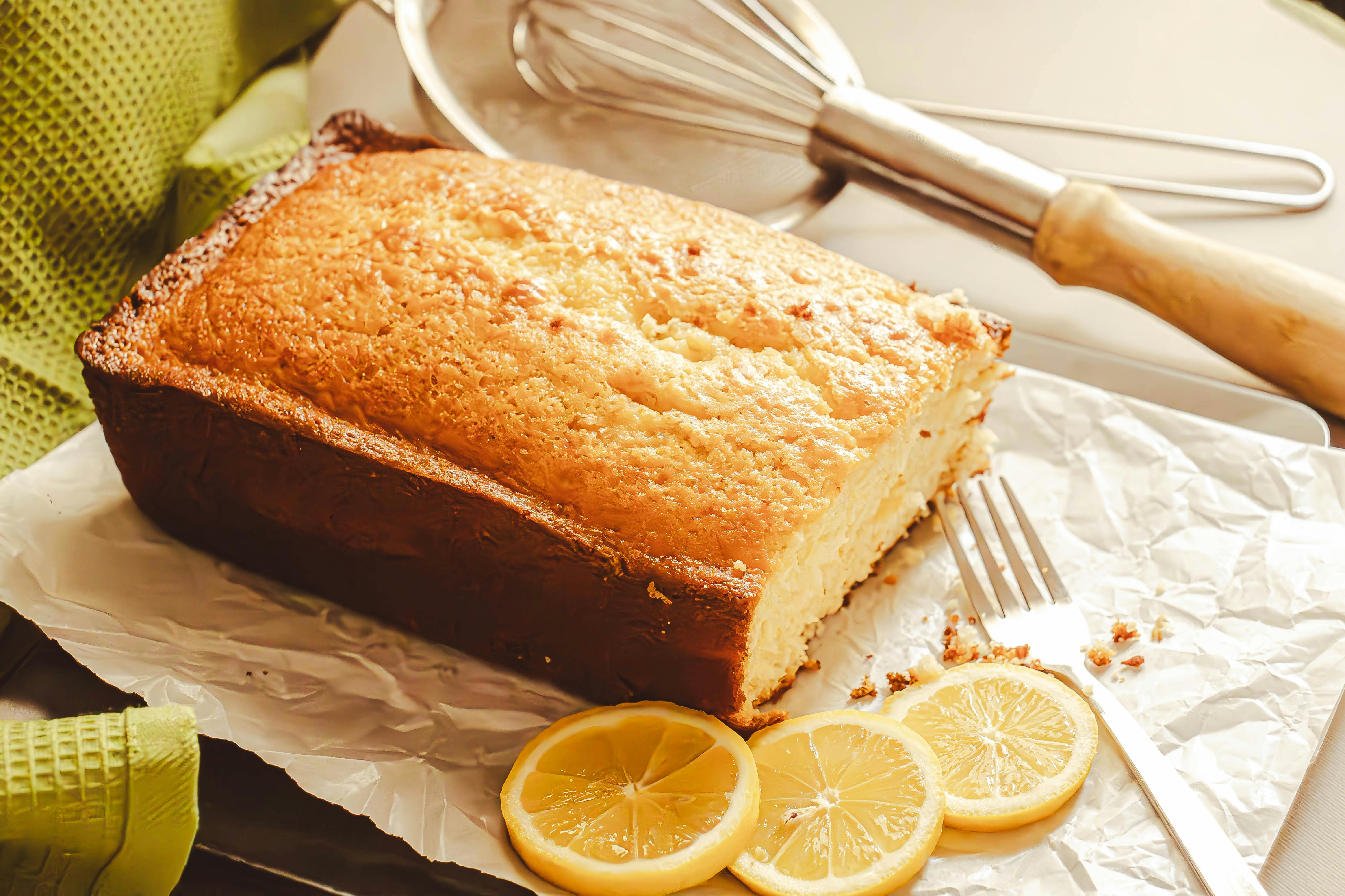 imagen de budin de limon